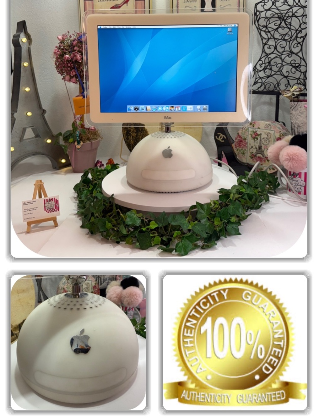 APPLE IMAC G4 20" SCREEN! (NO PASSWORD NEEDED)